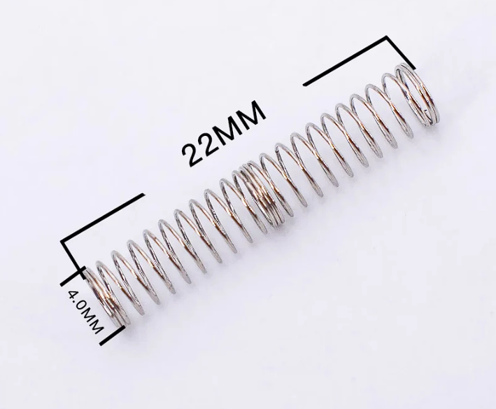 UXL 22mm Stainless Steel Switch Springs 55 Pack